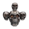thumbnail image 2 of Skull Decoration, Candlestick Decorative Skull Ornament  Lightweight  For Festival For Halloween Party, 2 of 8
