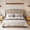 Brown, variant on Upholstered Queen Platform Bed with Wingback Headboard, Grounded Linen Bed Frame with Wood Slats and Heavy Duty Support, No Box Spring Needed, Brown