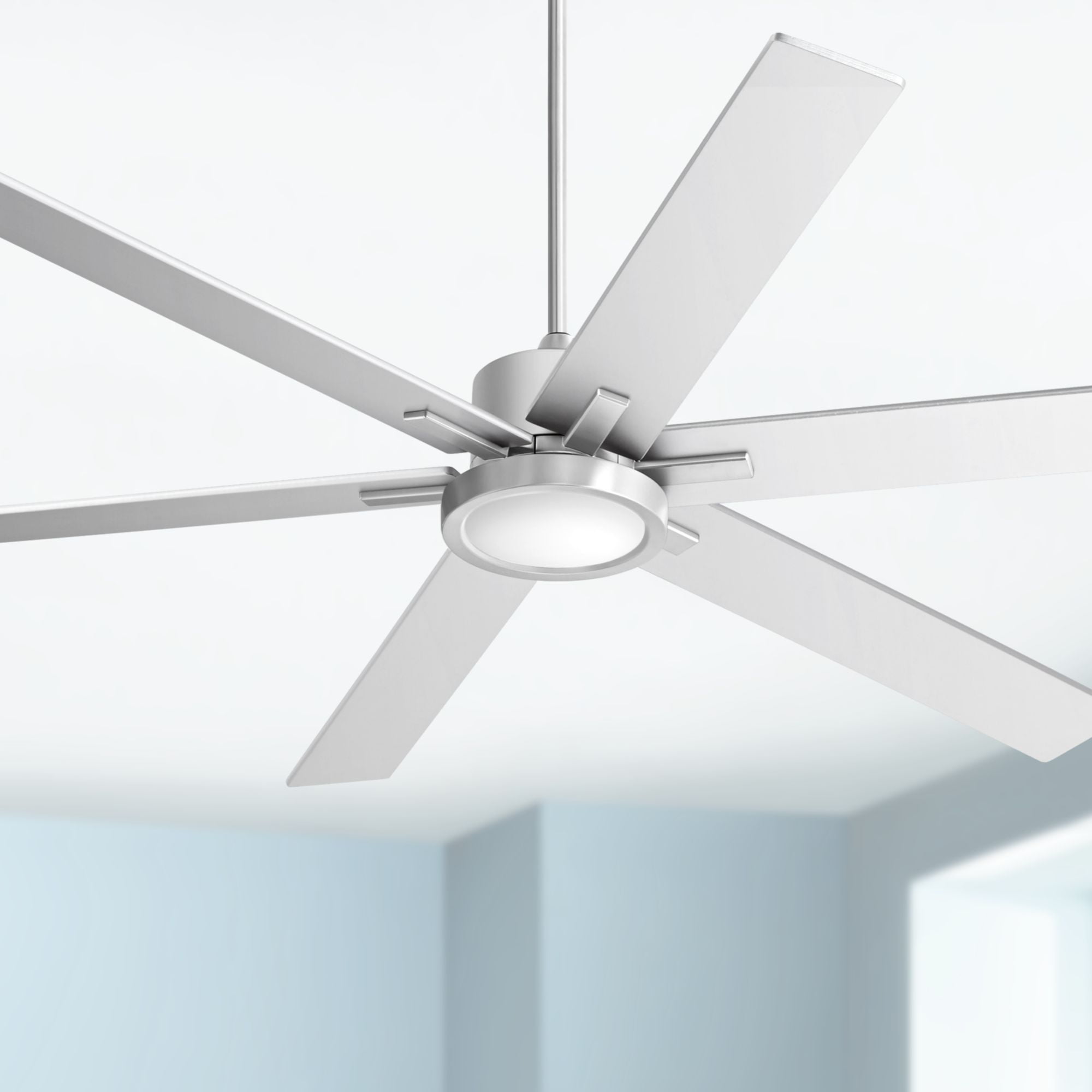 70" Casa Vieja Industrial Ceiling Fan with Light LED Remote Control