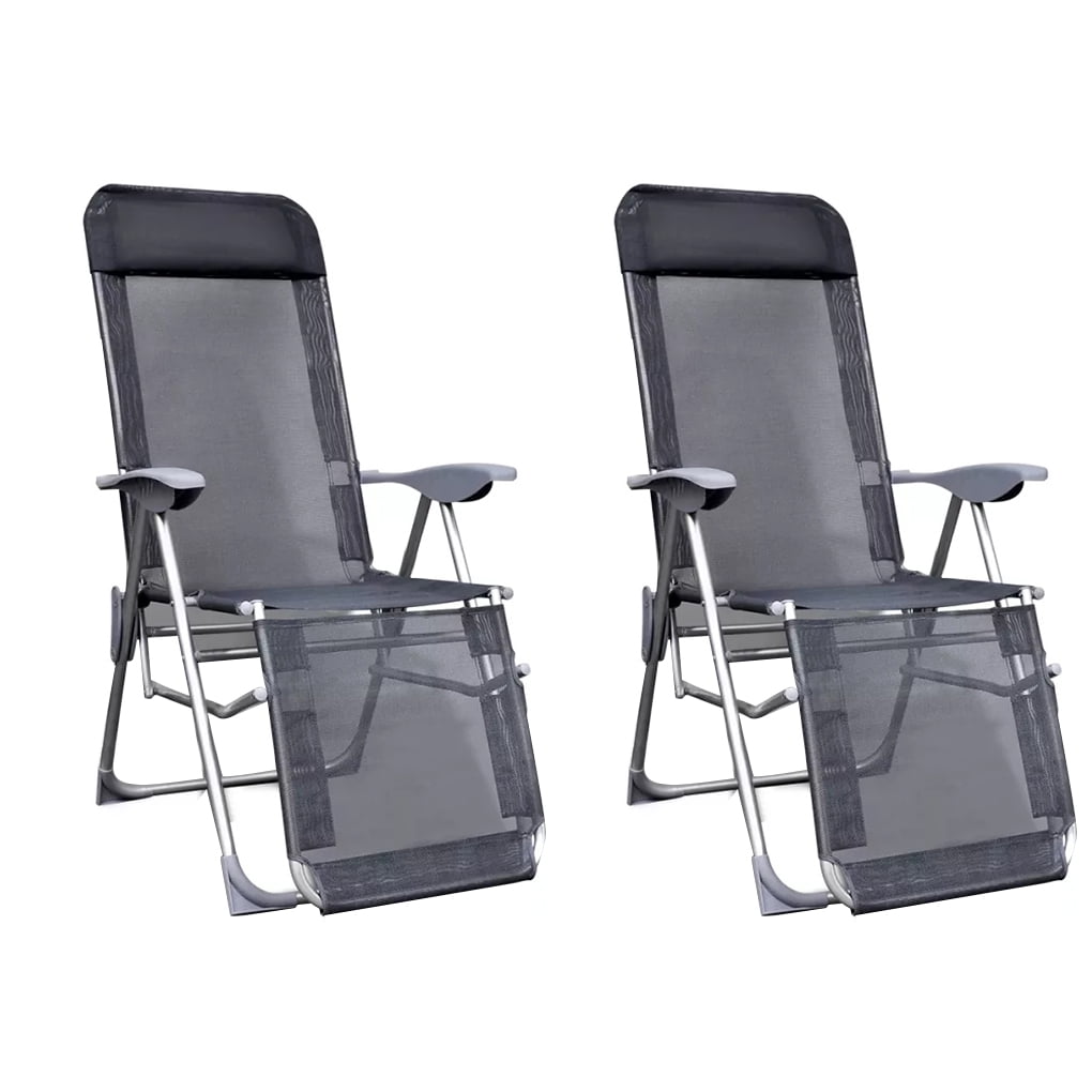 walmart camping chairs with footrest