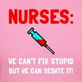thumbnail image 3 of CafePress - Nurses Sedated T Shirt - Women's Traditional Fit Dark T-Shirt, 3 of 4