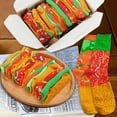 thumbnail image 6 of Funny Taco Socks Box - Funny Gifts for Men Dad Women Teen Boys-Fun Novelty Funky Crazy Silly Cool Food Socks-Easter Fathers Valentines Day Christmas Birthday Taco Gift Stocking Stuffers, 6 of 7