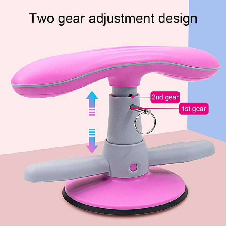 DoubleYi Sit Up Fitness Bar Fitness Two position Adjustable Strong Home Roll Abdominal Lazy Legs Bar