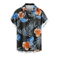 thumbnail image 2 of WAENQINLA Hawaiian Shirt for Men, Floral Tropical Shirts Casual Summer Short Sleeve Button Down Shirt Vacation Outfits Beach Shirt 2025, 2 of 4