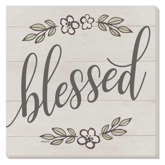 Thirstystone Blessed Decorative Cork Backed Stone Trivet 8" Square