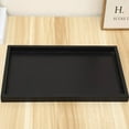 thumbnail image 3 of ELOLY Vanity Trays for Bathroom,Made With EcoFriendly Black Lacquer Serving Trays,Lightweight and Portable Serving Platter,Model7, 3 of 3