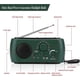 thumbnail image 5 of Radio solar de manivela con linterna LED, radio portátil de emergencia para acampar con energía solar, radio AM/FM con luz táctil LED y cargador de teléfono de emergencia, 5 of 5