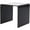 Black, variant on Plymor Black Acrylic Square Display Riser, 4" H x 4" W x 4" D (1/8" thick) (2 Pack)