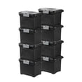thumbnail image 1 of Sterilite Organisateur de Dossiers Portable Verrouillable avec Poignée (Lot de 8), 1 of 13