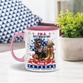 thumbnail image 3 of I'm a Rottweiler Dad and a Veteran, Nothing Scares me Happy Father's Day 11oz Accent Two-tone Mug Rottie Dog Lover Gifts Idea Coffee Tea Cup - 00006, 3 of 5