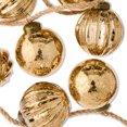 thumbnail image 3 of Gold Shatterproof Ornament Christmas Garland, 72 in, by My Texas House, 3 of 5