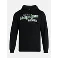 thumbnail image 5 of Saint Patrick's Day Men's Shenanigans Graphic Fleece Hoodie from Way to Celebrate, Sizes S-3XL, 5 of 5