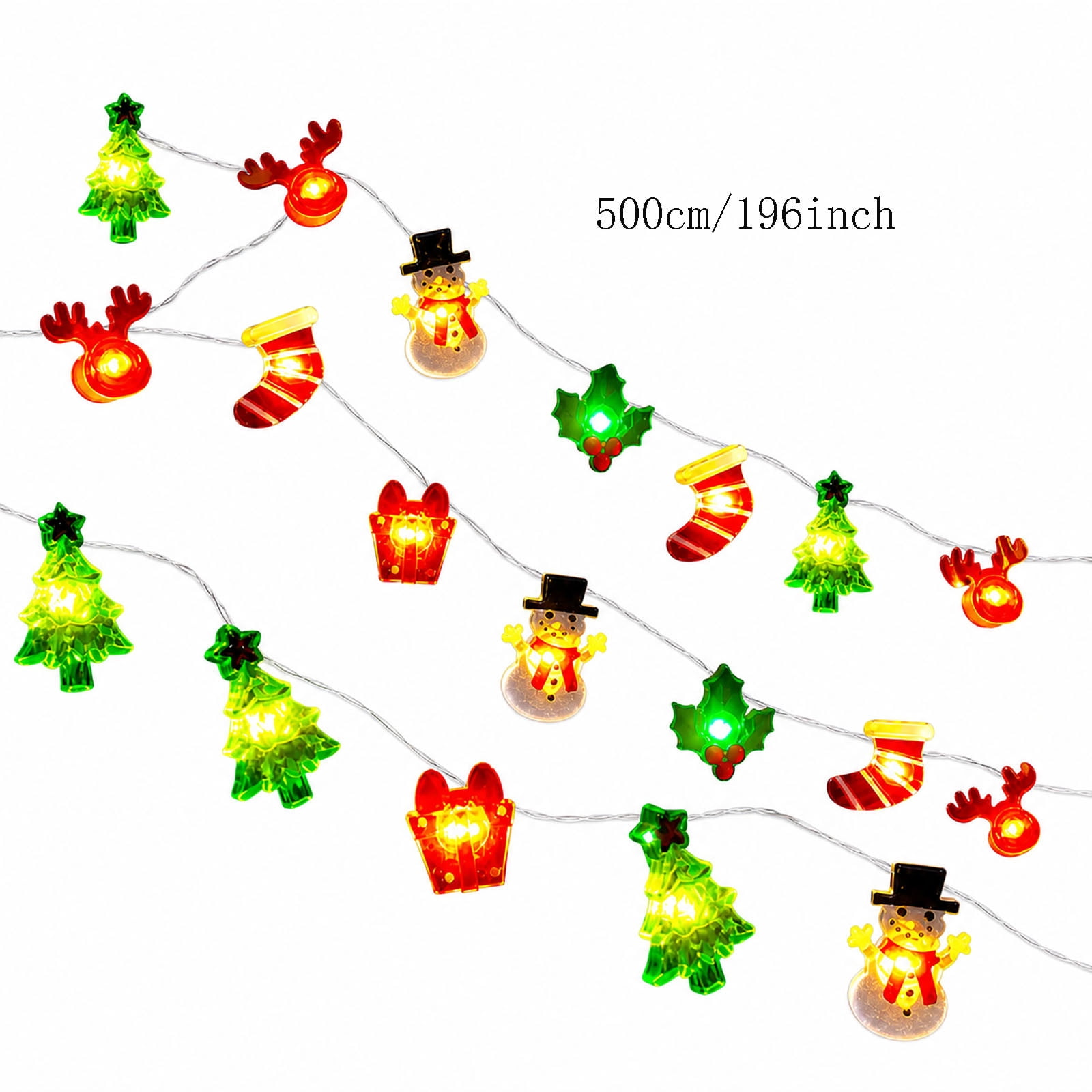 Christmas String Lights Multi-Shape Indoor Decorative Lights – details