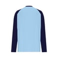 thumbnail image 5 of DISKEBUISS Women's Long Sleeve Raglan T-Shirts Crew Neck Color Block Tops for Fall Casual Loose Blouse, 5 of 6