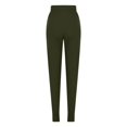 thumbnail image 4 of Women High Waist Yoga Pants Tummy Control Cinch Bottom Workout Yoga Lounge Trousers With Pockets Stretchy Casual Pants, 4 of 6