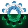 thumbnail image 1 of Lana Bulingbuling Glow in Dark, 260 g, 250 m, azul cielo, 1 of 6