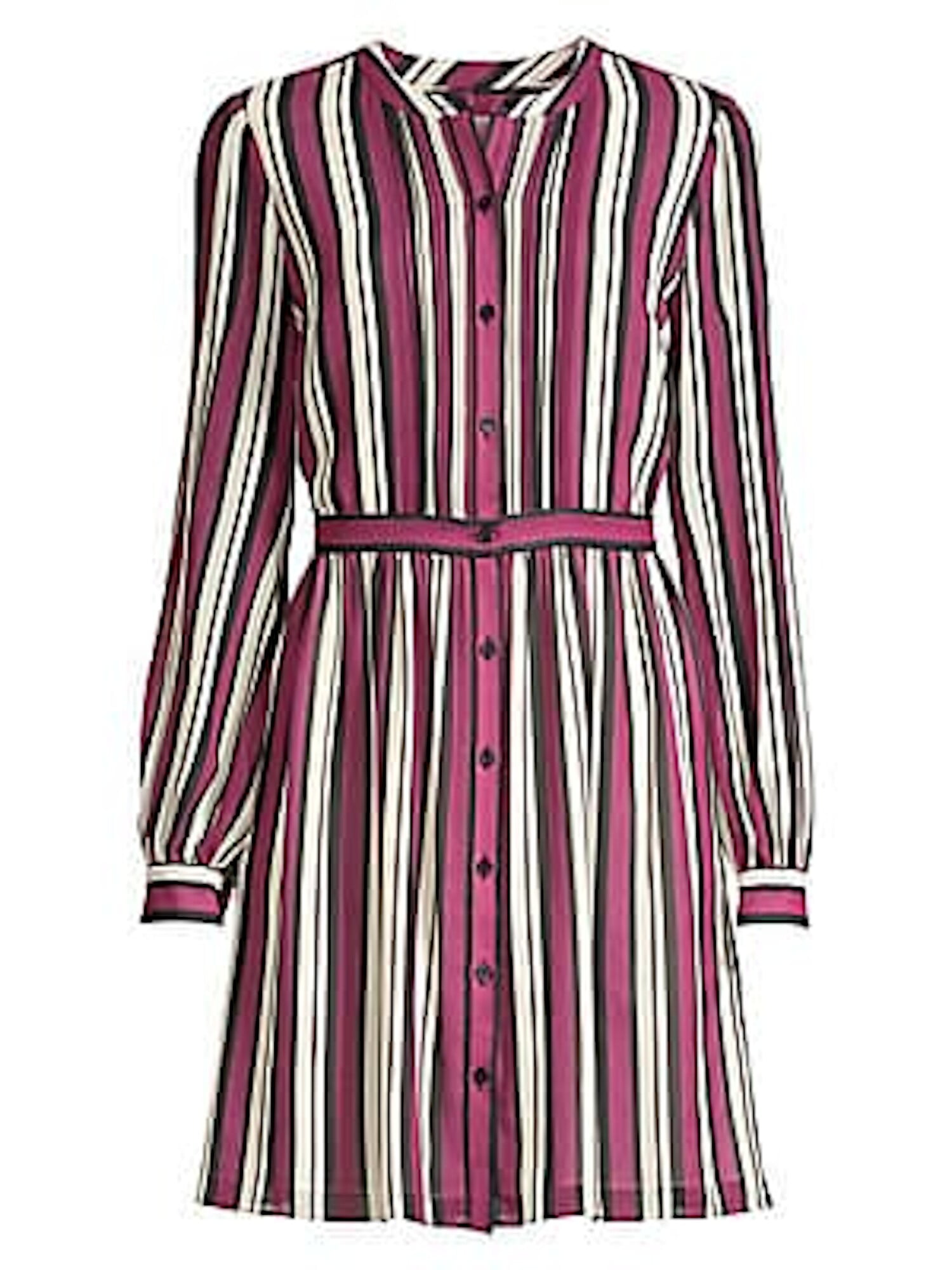 michael kors striped shirt dress