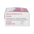 thumbnail image 2 of Sandrena 0.1% gel en sobre 28 pzas de 1 g c/u, 2 of 3