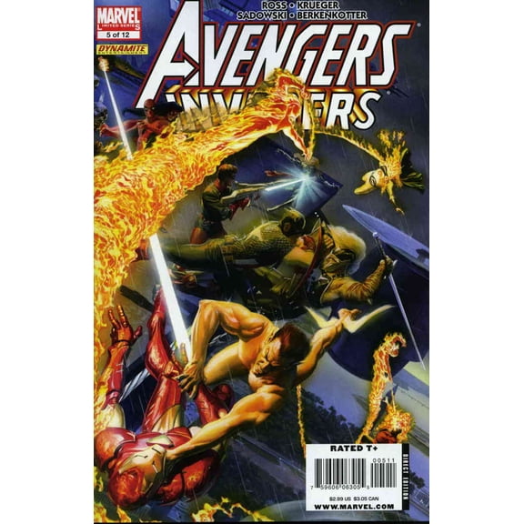 Avengers/Invaders #5 VF ; Marvel Comic Book