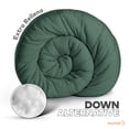 thumbnail image 4 of Edredon Acolchado Dreamlab, Hipoalergenico, Tamaño Individual, Color Verde Bosque, 4 of 7