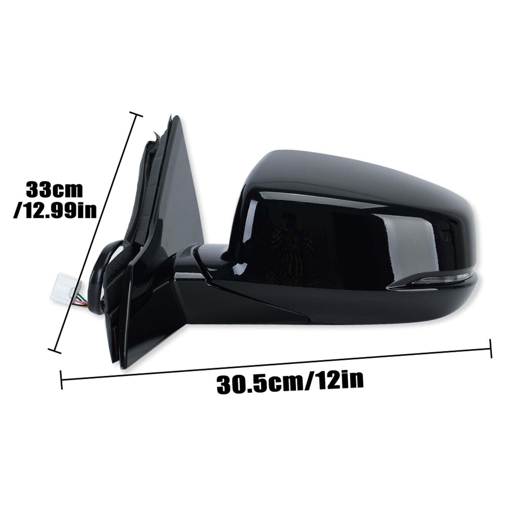 MZORANGE Driver Left Side Mirror Heated With Turn Signal For Honda Accord 2013-2017 Sedan