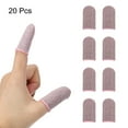 thumbnail image 3 of Mobile Gaming Finger Sleeves, Controller Finger Thumb Sleeve Gloves Pink, Anti Sweat Breathable, Pack of 20, 3 of 6