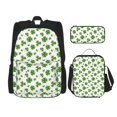 thumbnail image 1 of Fotbe St. Patrick's day Set Escolar 3 en 1 para Niños - Mochila Duradera con Lonchera Aislante y Estuche para Lápices - Mochila Escolar para Niños y Niñas, 1 of 7