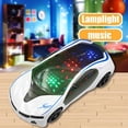 thumbnail image 2 of Coche eléctrico de juguete HUOGUO 3D Supercar Style con luces y música, 2 of 5