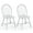 White, variant on Yardi Yard Set of 2 Vintage Windsor Wood Chair with Spindle Back for Dining Room-White, Dining Chairs Set, Dining Room Chair for Kitchen, Dining, Bedroom, Living