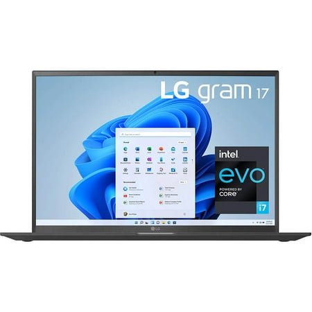 LG 17Z95PKAAB9 gram 17 inch Ultra-Lightweight Laptop - Windows 11, 16GB/2TB