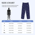 thumbnail image 4 of Pofeuu Bone And Star For American Print Men's Pajama Pants, Soft Lounge Pajama Pants with big pockets for Men Plaid Pj Bottoms-X-Large, 4 of 6