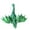 GREEN 1PC, variant on 1pc 3D Printing Flying Dragon Joint Movable Model, Chinese Loong Creative Collection Aquarium Decoration colors