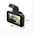 thumbnail image 2 of RKSTN Dash Cam Dash Cam 3 Inch Screen Dash Camera for Cars150 Large Parking Monitor Night Vision 720P Lens Car Camera, 2 of 7