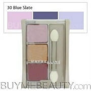 Maybelline Expert Wear Eyeshadow Trios, 30 Blue Slate, 0.13 oz