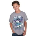thumbnail image 5 of The Smurfs Kanji Respect the Hustle Crewneck T Shirts Boy Girl Teen Brisco Brands L, 5 of 6