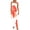 Orange-Red, variant on Women Summer Strapless Maxi Dress Bodycon Floral Long Wedding Guest Dress Formal Cocktail Dresses Colorful Printing S (Wedding Guest Dresses Summer)