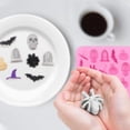 thumbnail image 6 of 2-Pack Halloween Chocolate Silicone Molds, 18-Cavity 3D Witch Hat Candy and Fudge Mold, Non-Stick Baking Mold for Halloween Treats and Parties, 6 of 8