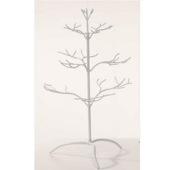 Tripar Natural Metal Tree - White