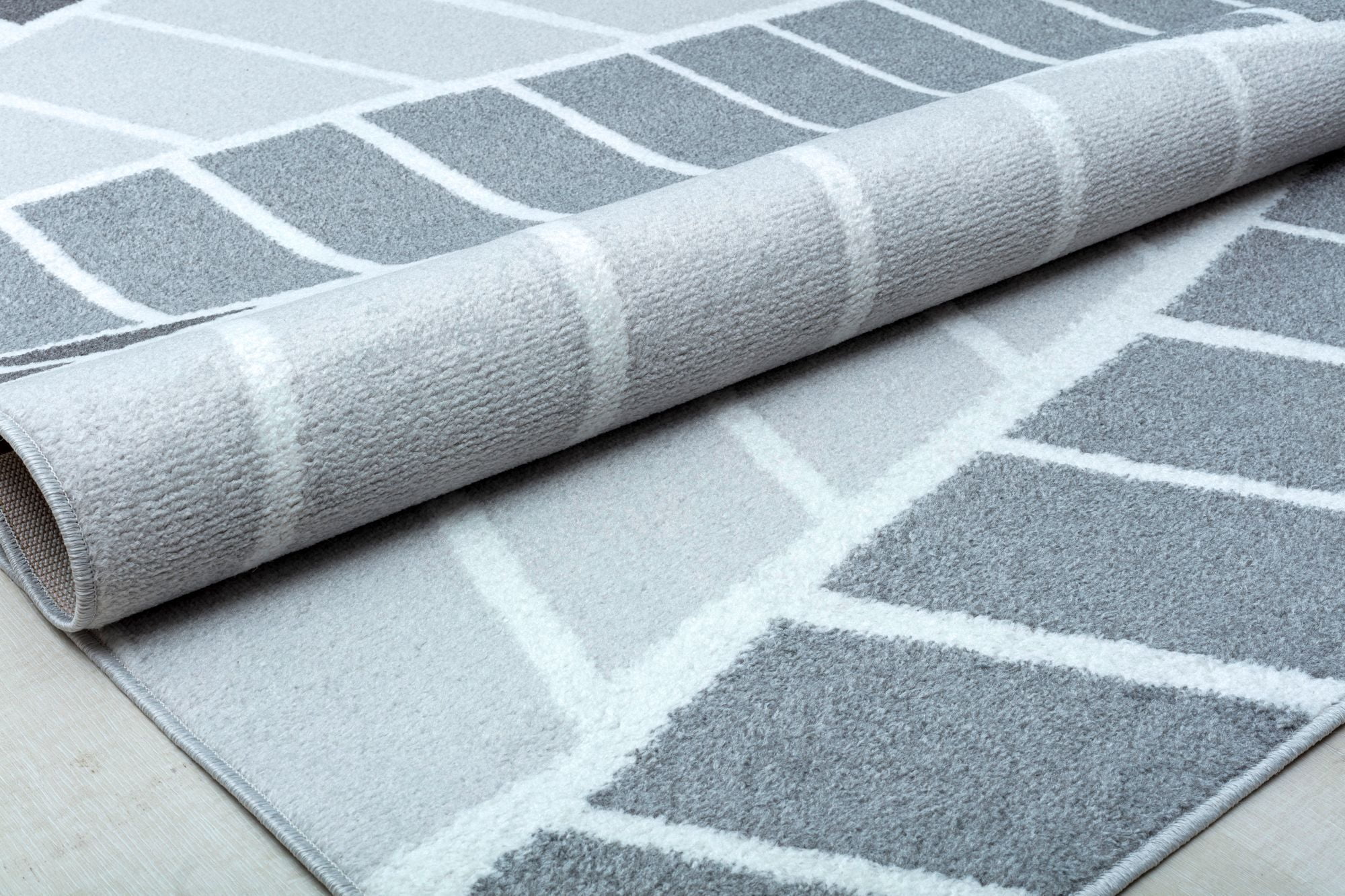 Mason Brooks Azure AZ45B Evening Shadow Geometric Contemporary Gray Area Rug, 8'3" X 10'0"