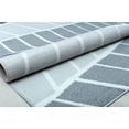 thumbnail image 5 of Mason Brooks Azure AZ45B Evening Shadow Geometric Contemporary Gray Area Rug, 8'3" X 10'0", 5 of 6