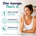 thumbnail image 6 of Oraticx Green Breath Oral Probiotics – Adult, Mint Flavor, 30 Lozenges, Daily Dental & Breath Support, 6 of 10