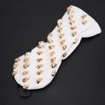 thumbnail image 4 of Cubiertas para cabeza de madera de Golf, diseño de remache de calavera blanca de PU, suministros suaves duraderos e impermeables, 4 of 8