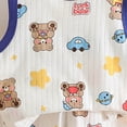 thumbnail image 4 of KPOPLK Baby Boys Pajama Set Kids Cute Toddler 3 6 12 18 24 Months 2T 3T Fit Pjs Cotton Sleepwear Size 12-18 Months, 4 of 4