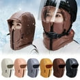 thumbnail image 4 of Insulated Trapper Hat with Neck Warmer - Windproof Ushanka Winter Hat & Balaclava for Skiing and Cold Weather, -Lined Ear Flap Hat for Men and Women Outdoor Activities, 4 of 4