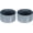 2, variant on 20 Pack Screw Thread Protector Cover Rubber End Caps, [for Screw, Bolt, Rod Cap] - 1/4 inch(6mm) Inner Dia/Grey