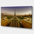 thumbnail image 2 of Belle Vue de Paris Tour Eiffel - Grand Paysage Impression sur Toile, 2 of 3