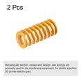 thumbnail image 3 of Troquel Resorte, 16mm OD 35mm Largo 2 Piezas Espiral Estampado Ligera Carga Compresión Troquel Resortes para Impresora 3D Eléctrica Pieza, Amarillo, 3 of 5