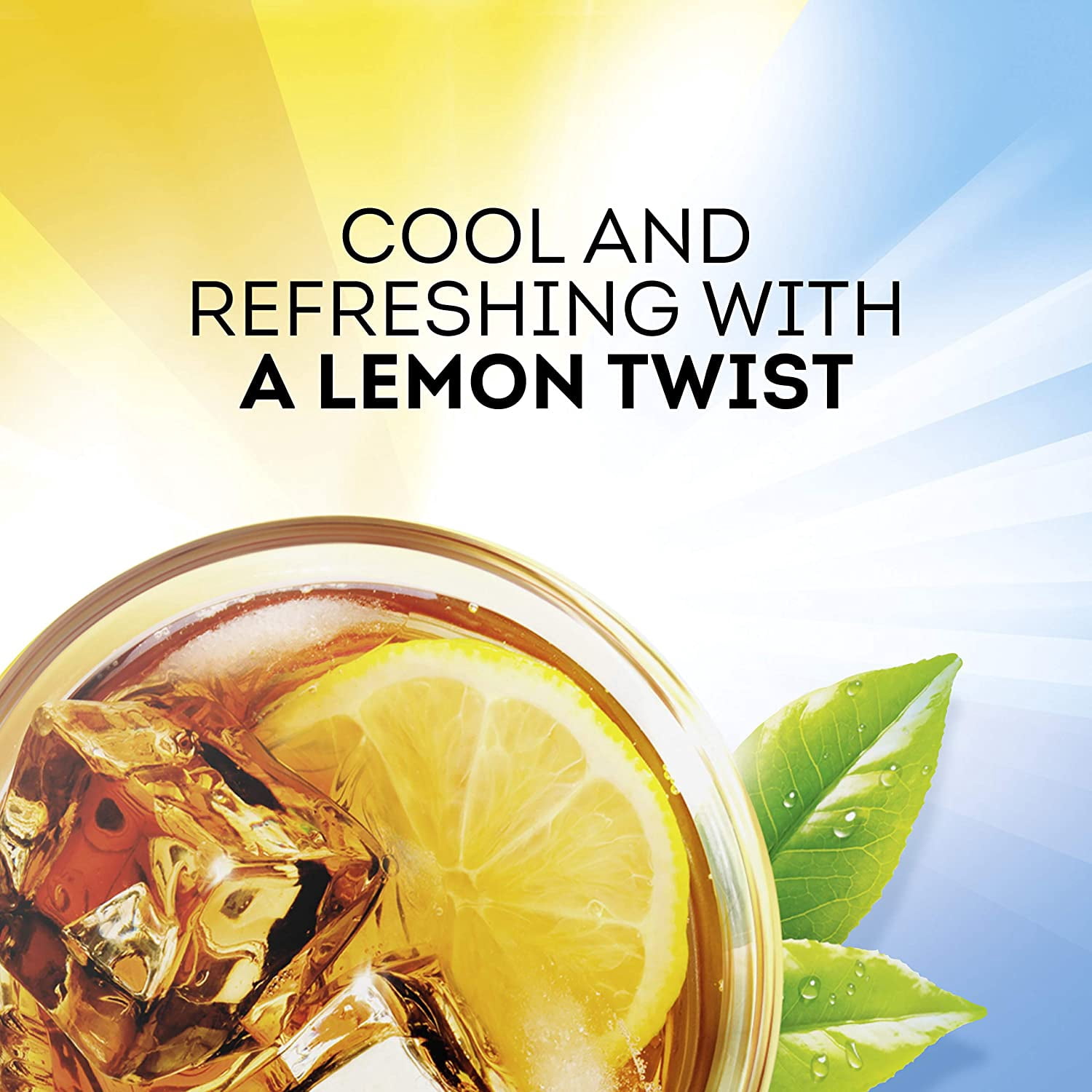 Lipton Diet Iced Tea Mix, Lemon, Sugar-Free Black Tea Mix, Makes 10 Quarts (Pack of 4)