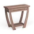 thumbnail image 5 of 24/7 Shop At Home Rift Modern Wood 1-Drawer Console Table in Light Oak, 5 of 7