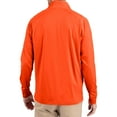 thumbnail image 2 of Men's Cutter & Buck Orange Oklahoma State Cowboys Adapt Eco Knit Stretch Recycled Quarter-Zip Pullover, 2 of 2